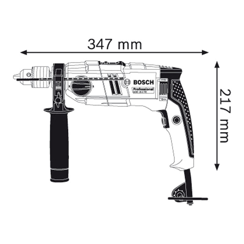 Bosch - Vibraciona bušilica GSB 18-2 RE Professional - 06011A2190